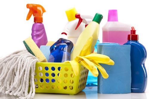 Professional sofa cleaning in Chessington living room