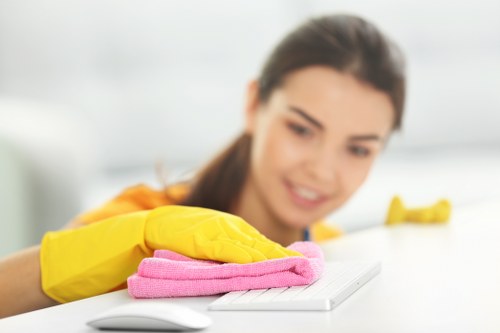 Family home carpet cleaning quote illustration in Chessington
