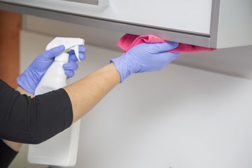 Professional stain removal process in Chessington